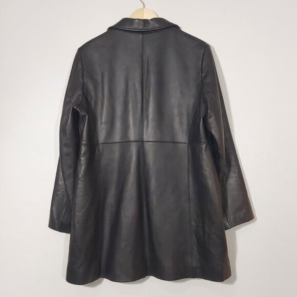 Vintage Wilson's Pelle Studio Thinsulate Leather Jacket Mid-Length Good Cond - L - Picture 6 of 16
